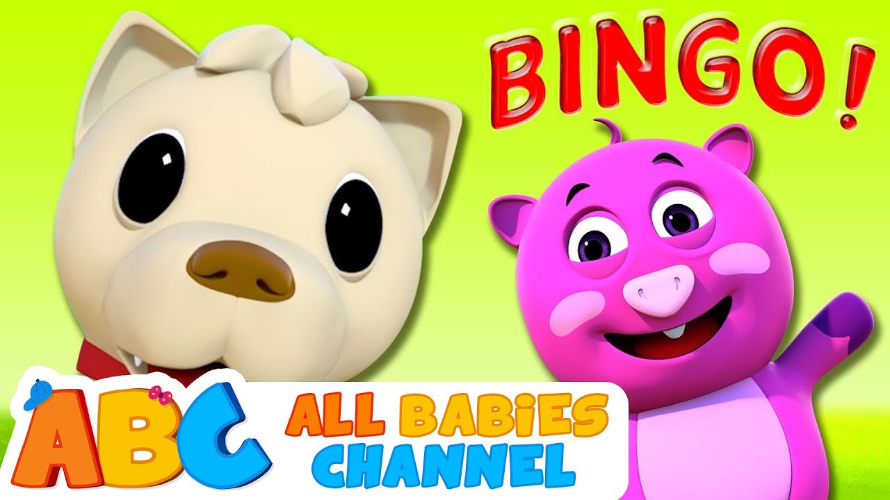 Bingo Dog Song | Nursery Rhymes For Kids | All Babies Channel