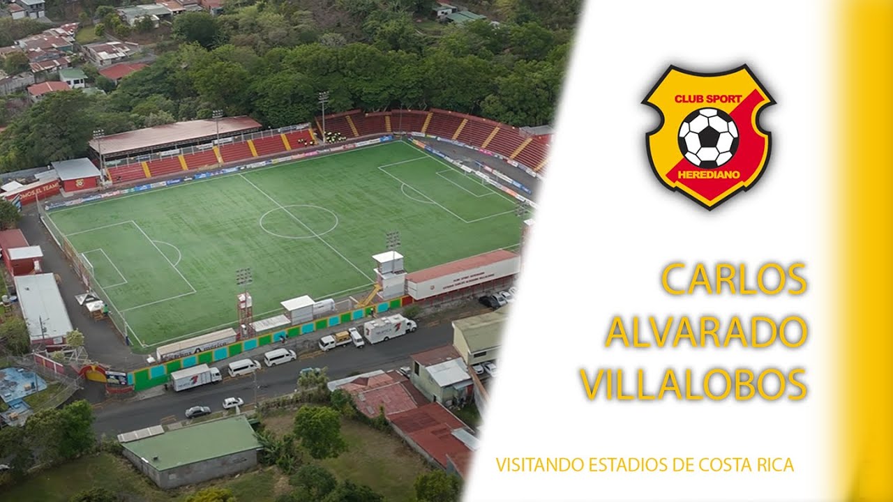 🔴🟡LA SEDE TEMPORAL DEL HEREDIANO, CARLOS ALVARADO VILLALOBOS 🐯|  Visitando Estadios de Costa Rica