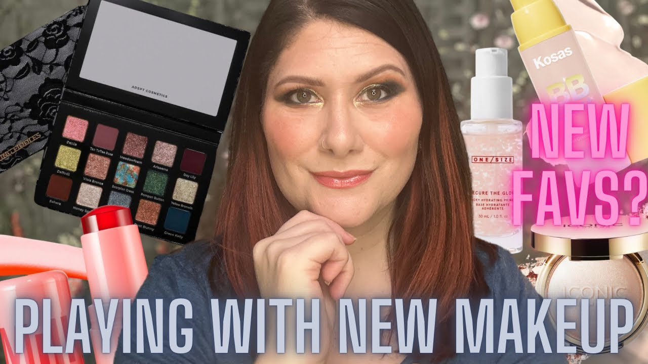 CHATTY GRWM | TESTING NEW MAKEUP | ADEPT FLYING FIDDLES PALETTE