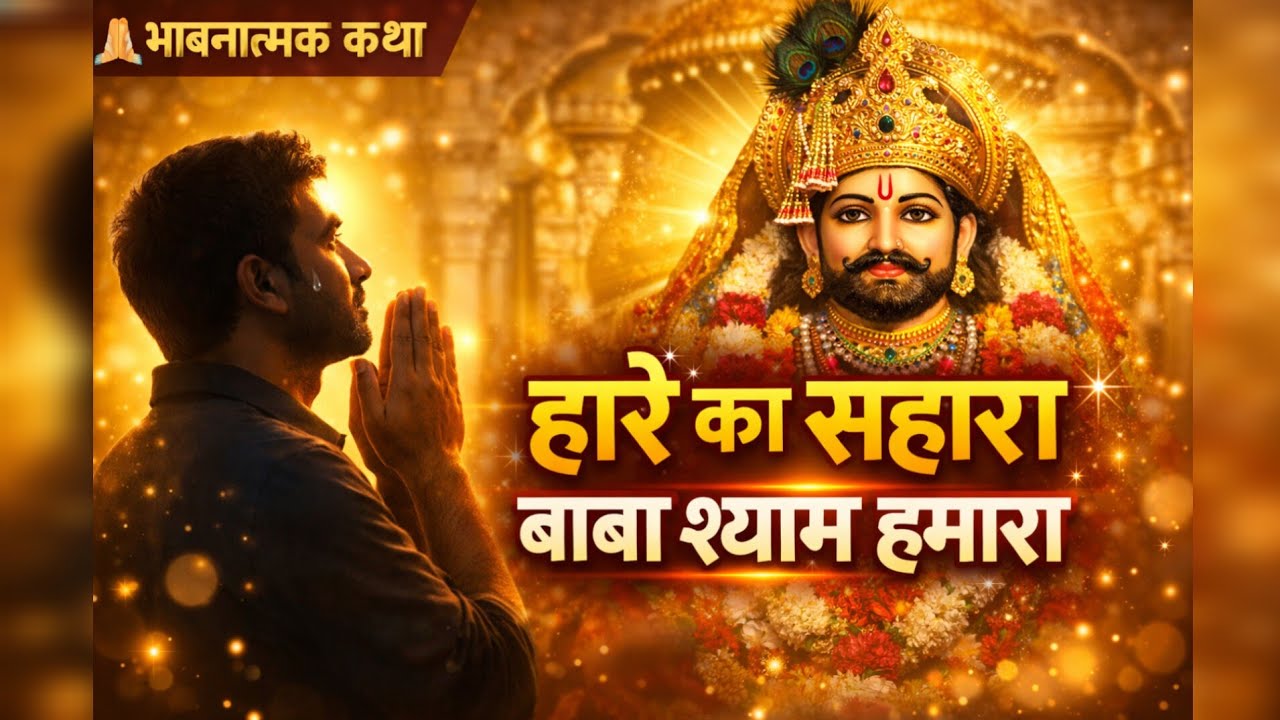 हारे का सहारा बाबा श्याम हमारा। टूटा हुआ इंसान भी क्यों नहीं हारता? भावनात्मक कथा और भक्ति