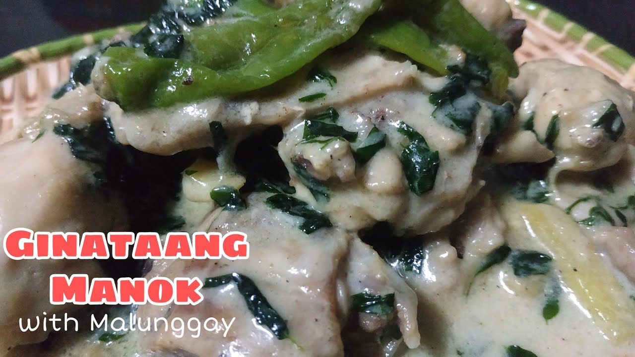 Ginataang Manok | Ginataang Manok na may Malunggay | Panlasang Pinoy | Lutong Pinoy