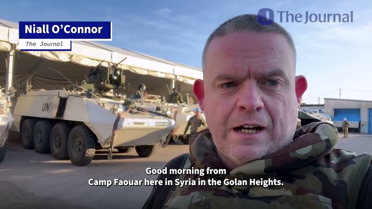 Our reporter Niall O'Connor visits Irish troops in the Golan Heights