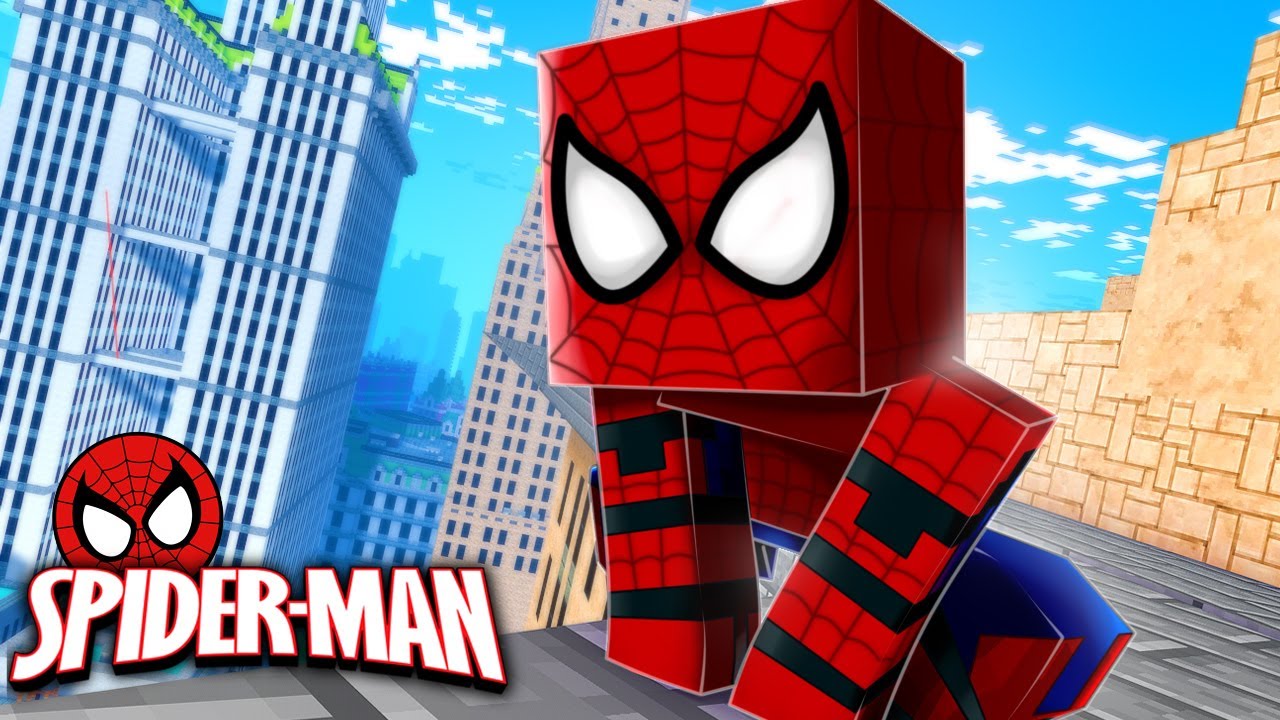 Minecraft - HOMEM ARANHA 🕷 - O NOVO HOMEM ARANHA !!! NOVA SÉRIE ? EP 1