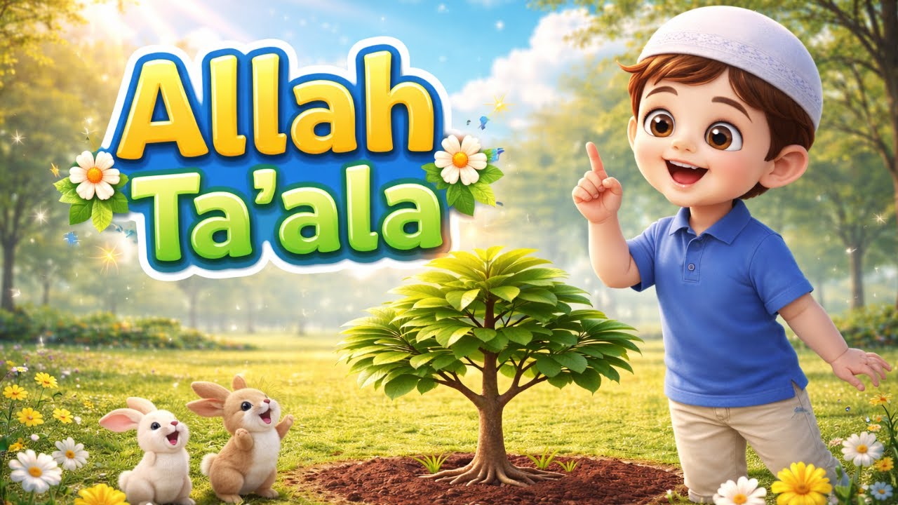 Allah Ta`ala (Cover) | Islamic Kids Nasheed | Tiny Tunes of Adam