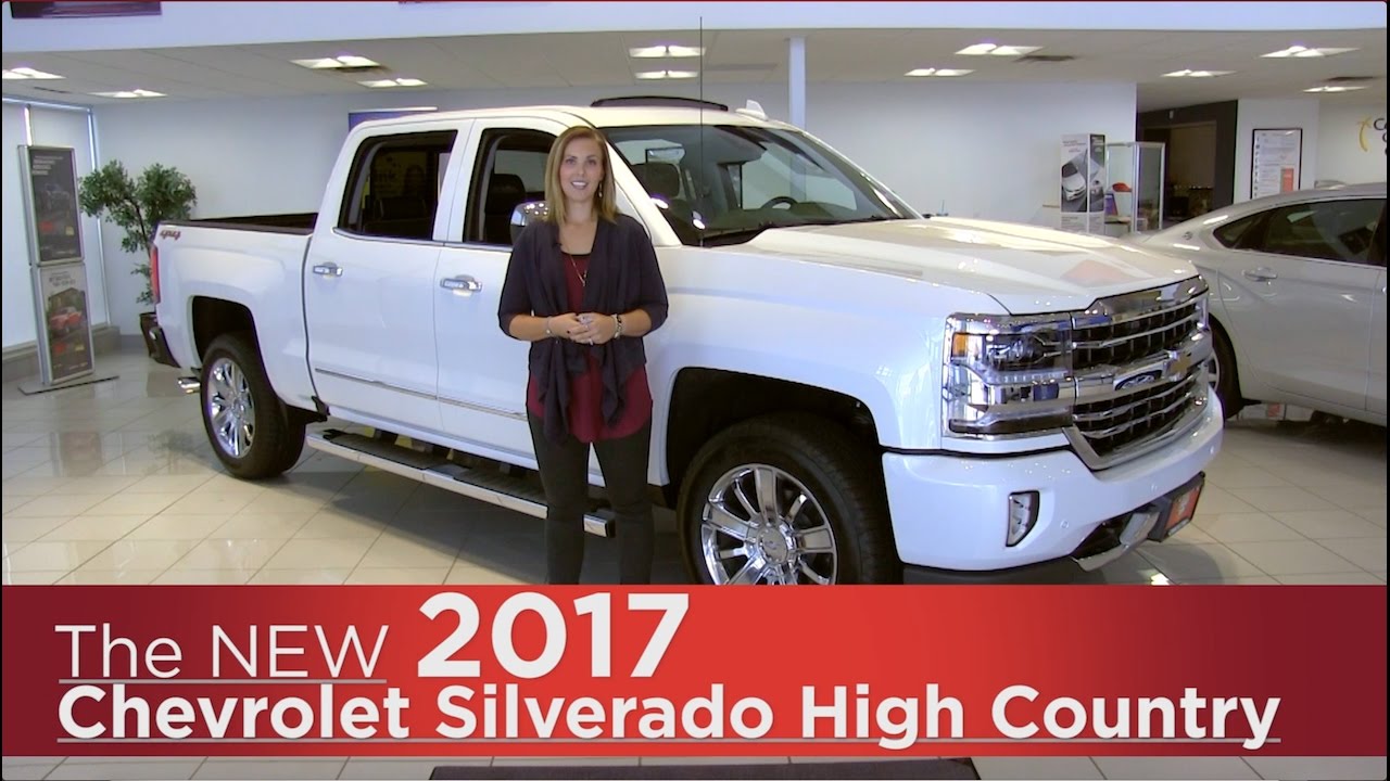 New 2017 Chevrolet Silverado High Country - Minneapolis, St Cloud, Monticello, Buffalo, Rogers, MN