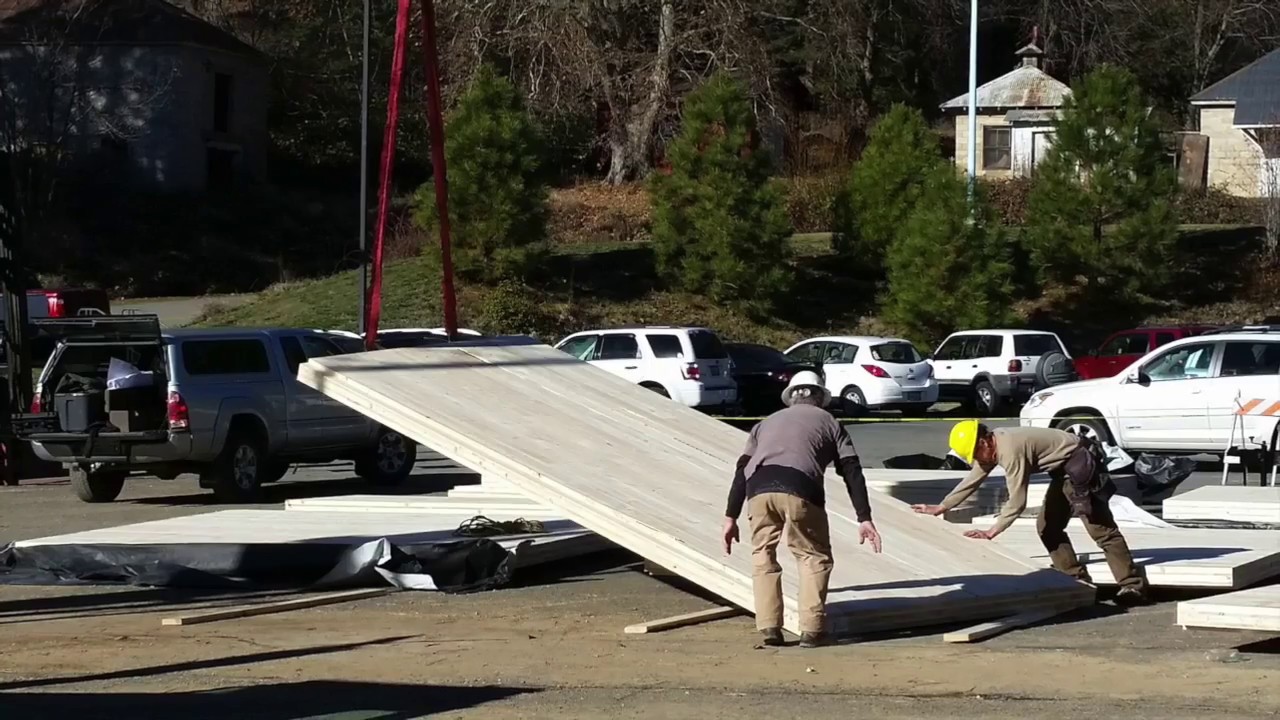 CLT Construction Time Lapse Quincy California