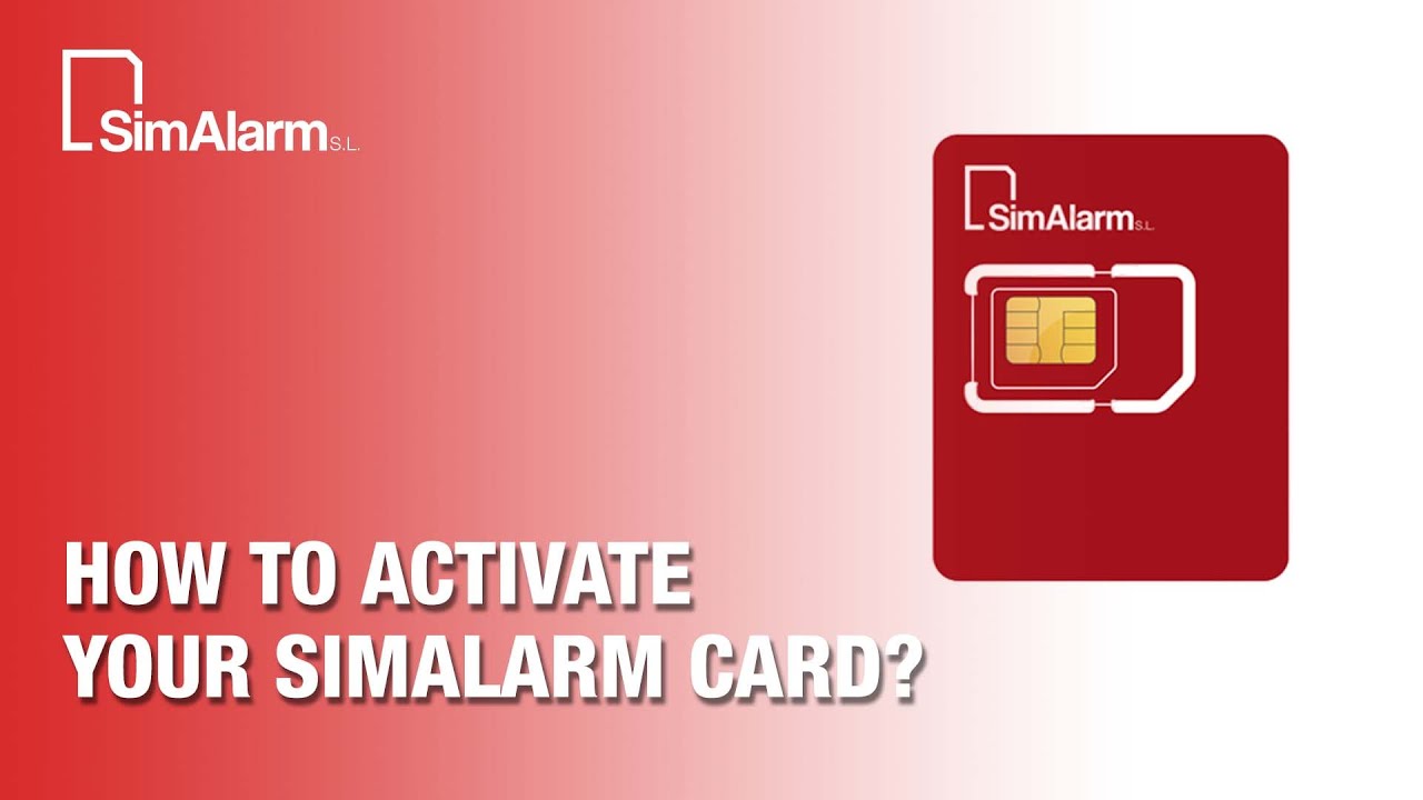 How to activate your SimAlarm card? | By Demes