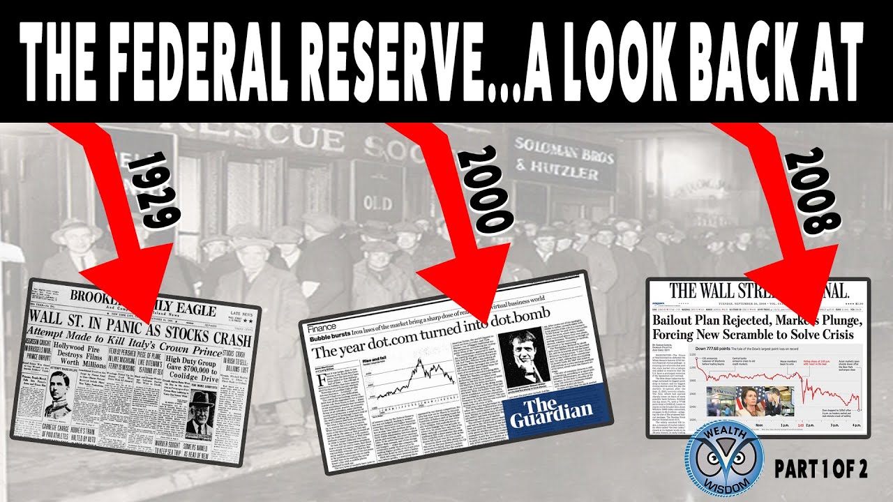 The Federal Reserve: A look back to '29, '00, '08