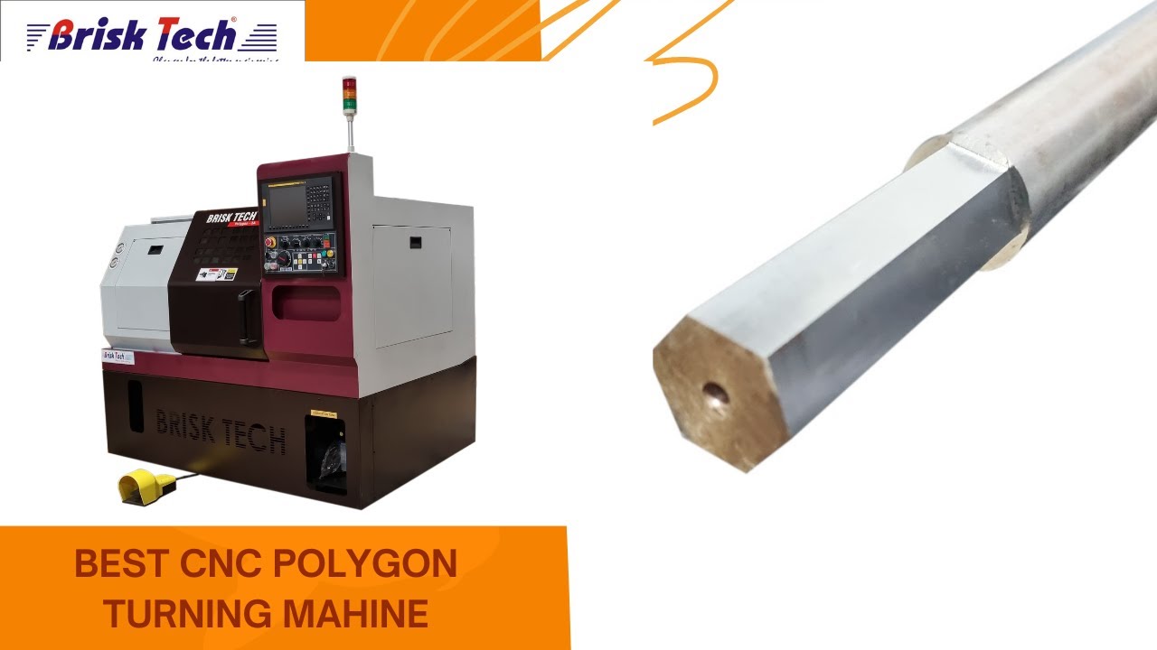 BEST CNC POLYGON TURNING MACHINE IN INDIA.#polygon #cnc #bestpolygonturning #briskpolygon