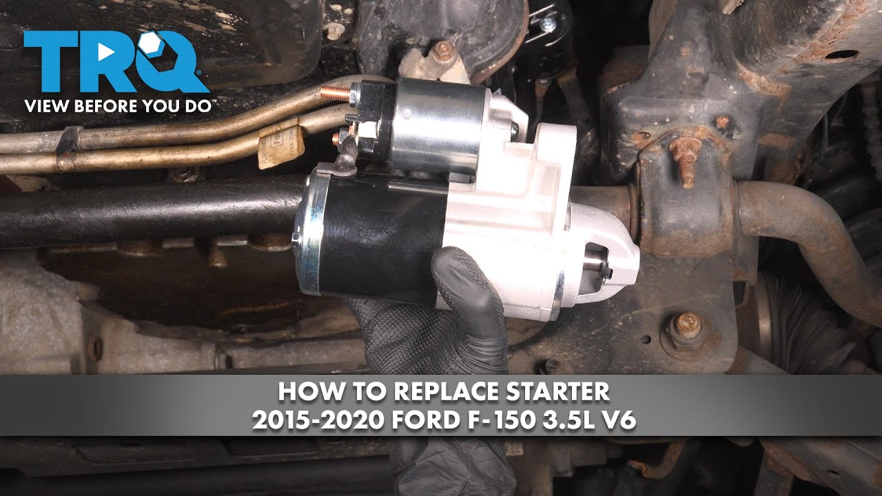 How to Replace Starter 2015-2020 Ford F-150 3.5L V6