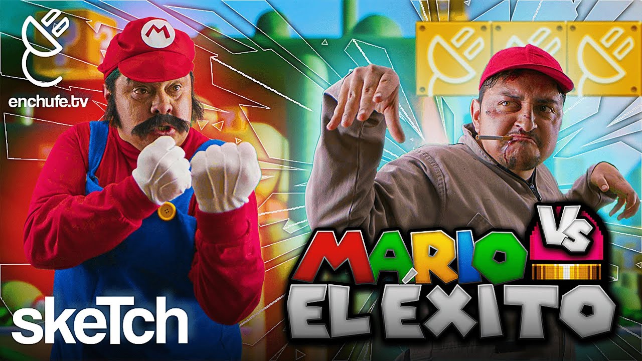 Mario Bros vs El Conserje