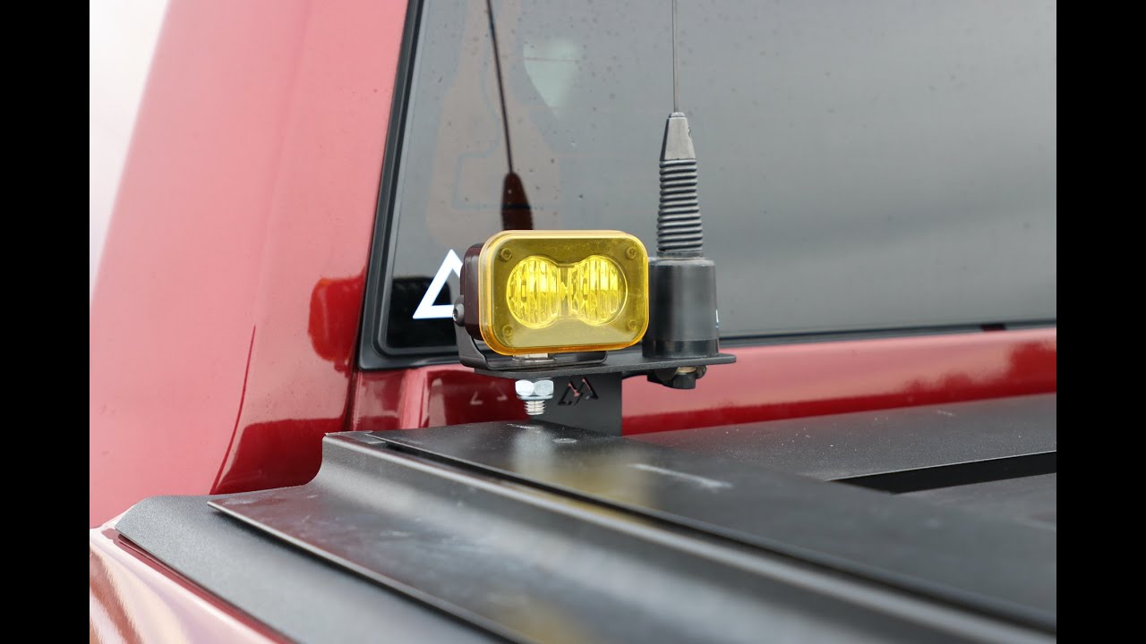 The ULTIMATE Chase Light Mount with UNIVERSAL Fit | Install | GODZ MFG