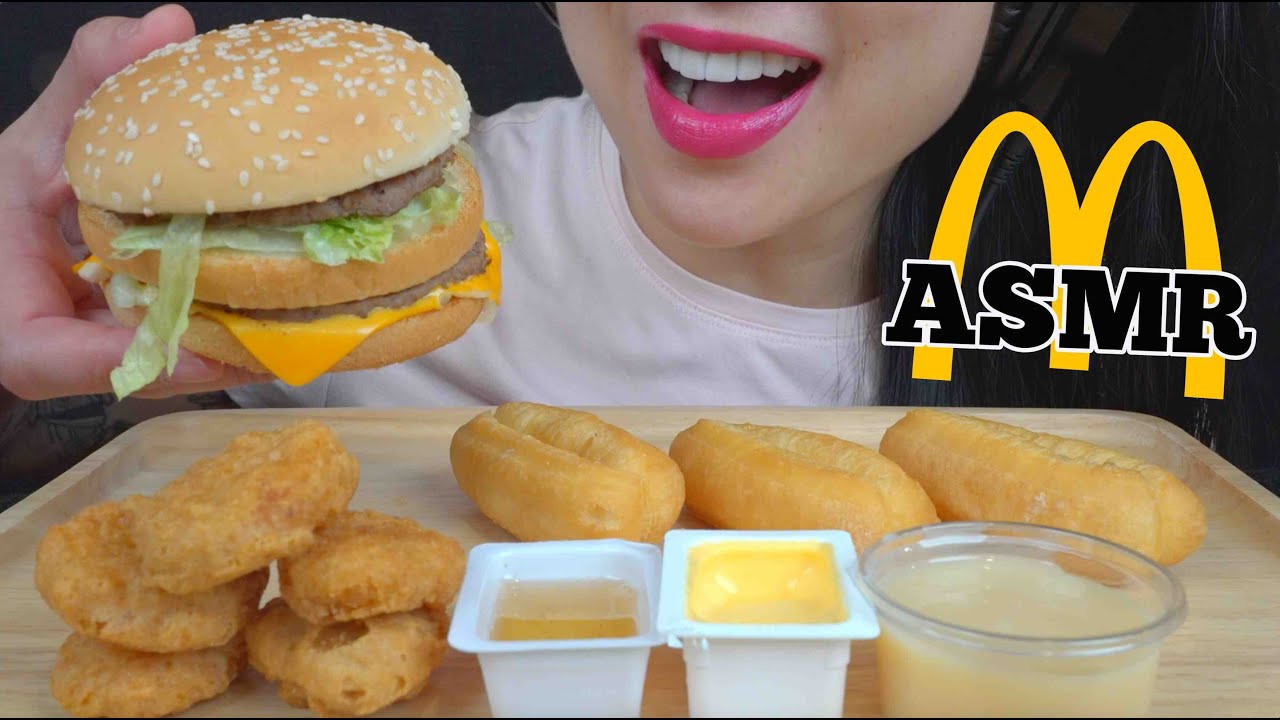 ASMR McDonald's *THAILAND EDITION (EATING SOUNDS) NO TALKING | SAS-ASMR