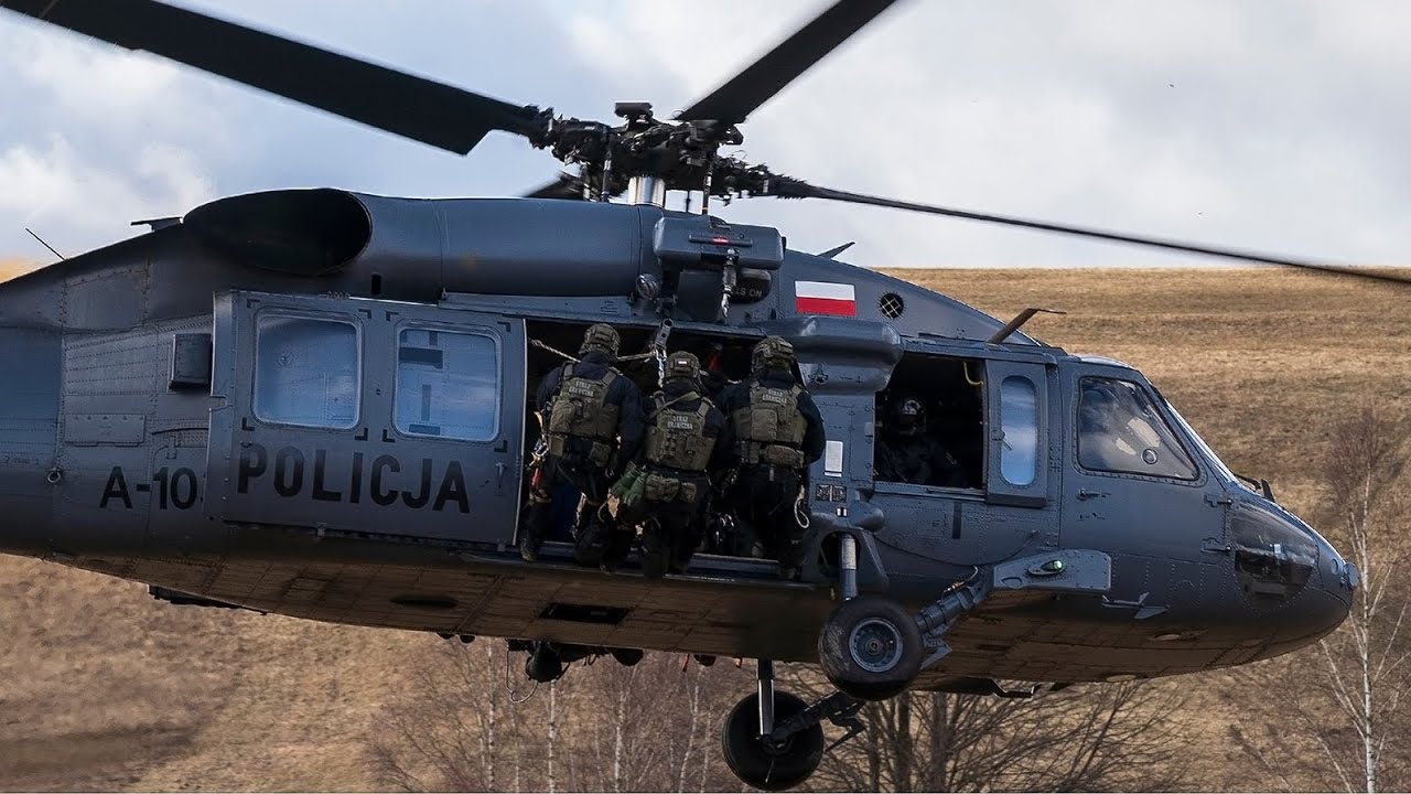 Szkolenie wysokościowe na Black Hawk-u