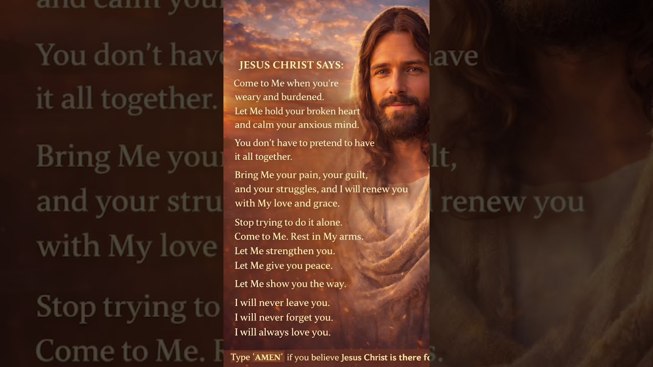 Jesus Christ says #prayer #prayerworks #prayers #prayerlife #prayerforhealing