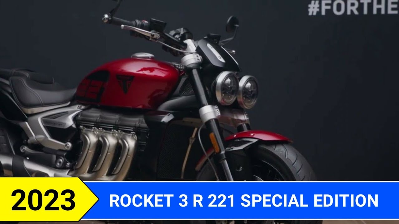 2023 Triumph Rocket 3 R 221 Special Edition First Look