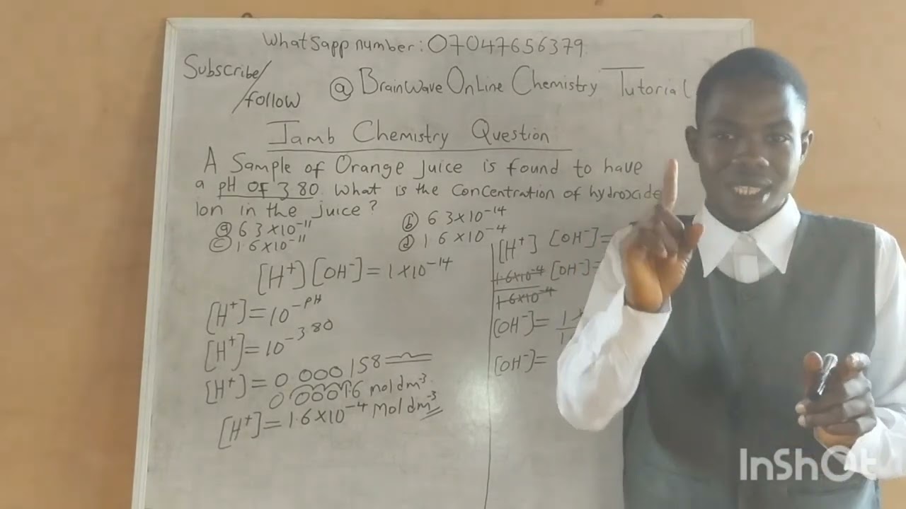 #jamb2025 #jamb2026 #fyp #tutorial #science #chemistry #ph calculations