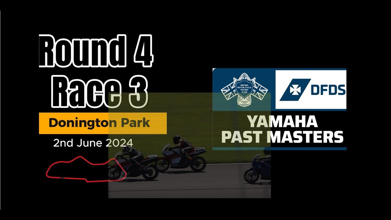 Bemsee Donington Park Race 5 Sunday BMCRC DFDS Yamaha Past Masters 2nd June 2024