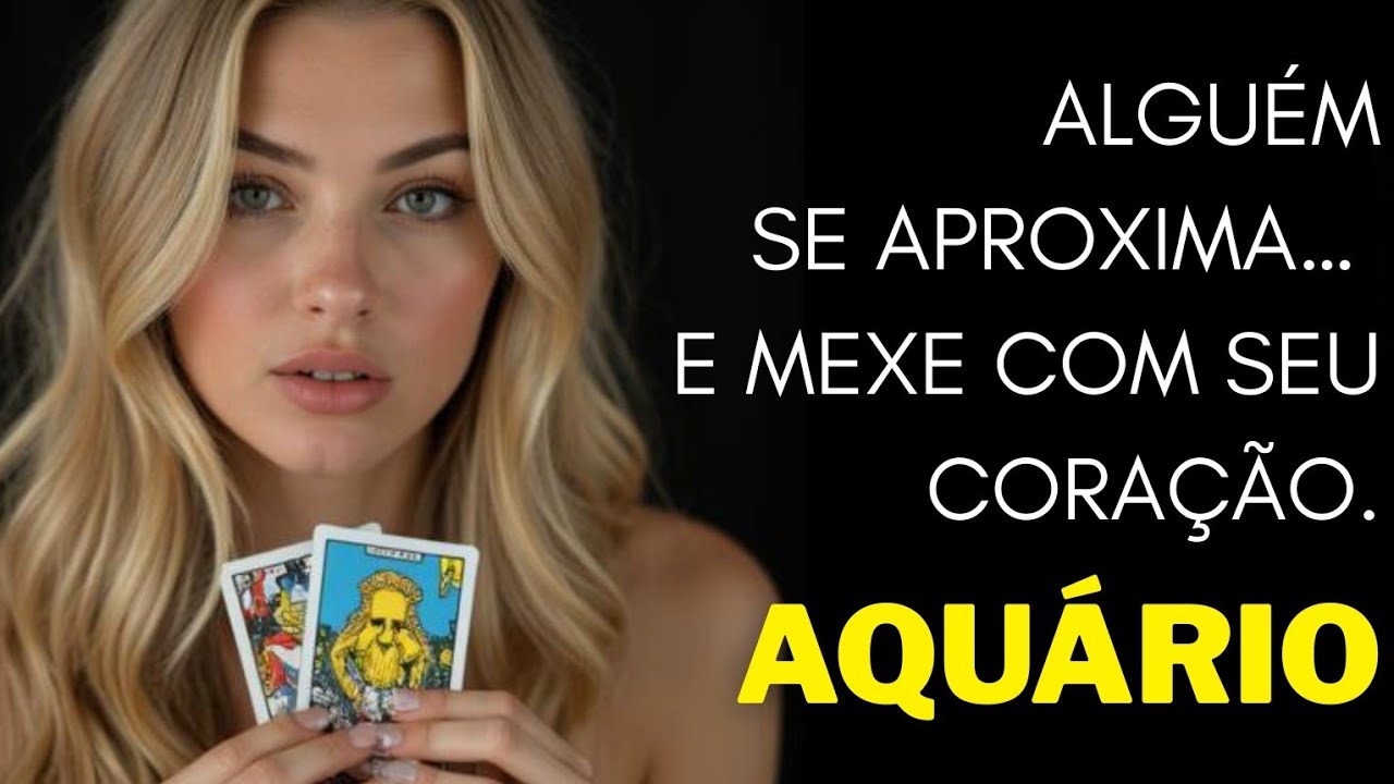 AQUÁRIO ♒ ALGUÉM SE APROXIMA… E MEXE COM SEU CORAÇÃO.