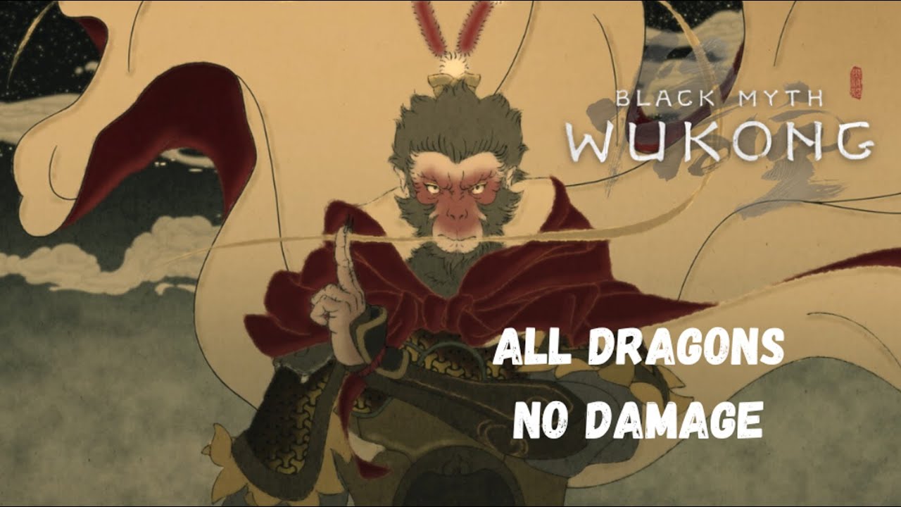 No Damage – All Four Loongs | Black Myth: Wukong (Great Sage Difficulty)