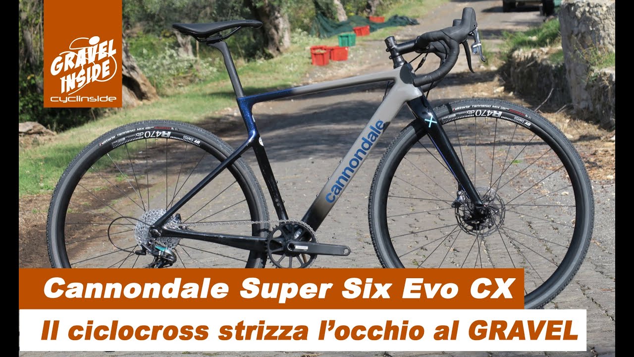 Cannondale Super Six Evo CX, il ciclocross che strizza l'occhio al gravel racing