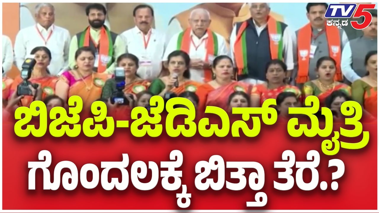 BJP-JDS Alliance Row : ಬಿಜೆಪಿ-ಜೆಡಿಎಸ್ ಮೈತ್ರಿ ಗೊಂದಲಕ್ಕೆ ಬಿತ್ತಾ ತೆರೆ.? | BY Vijayendra |BS Yediyurappa