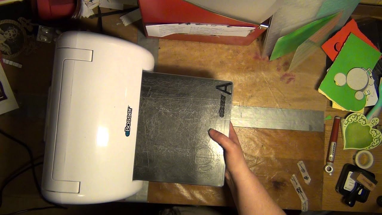 tutorial   ebosser   electric die cutting and dry embossing machine