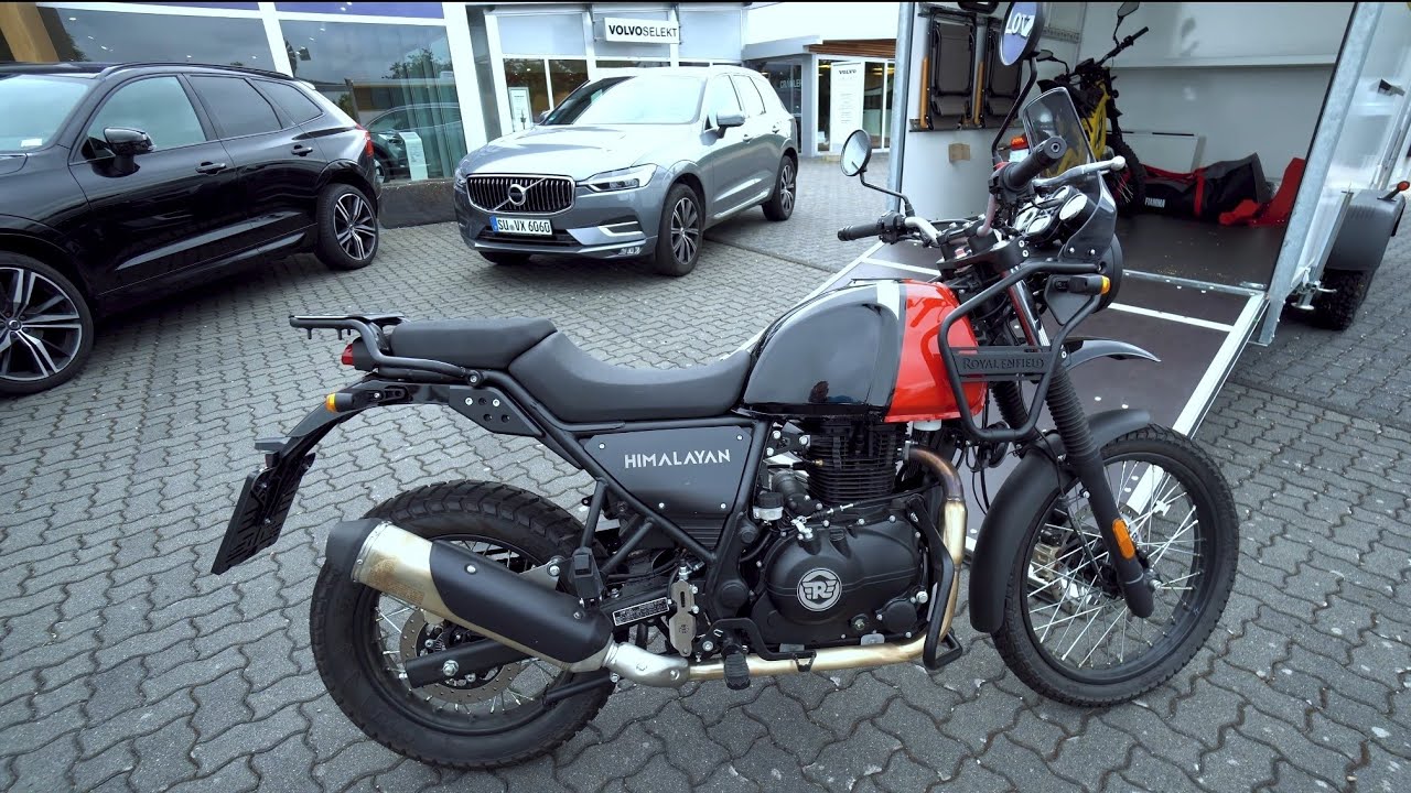 Nur 4.999 Euro fabrikneu: Reise-Enduro Royal Enfield Himalayan 2021. Mit Google Navi im Himalaya.