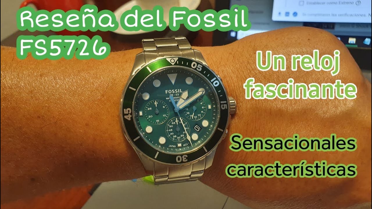 Reloj Fossil  Reseña completa del Fossil  FS 5726