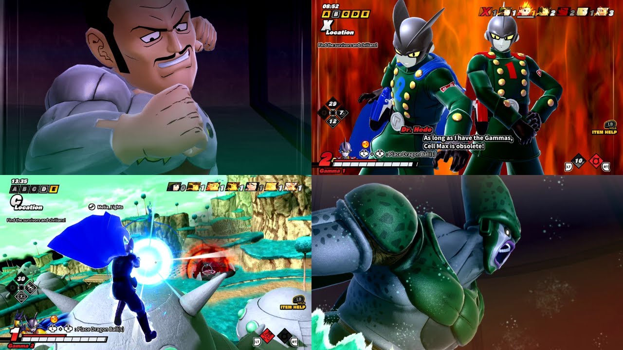 The Gammas and the Cell Max plays, Dragon Ball: The Breakers Raider Gameplay #92