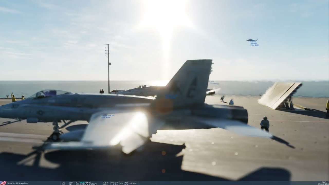 DCS Trollin My F/A-18 Carrier Wingman