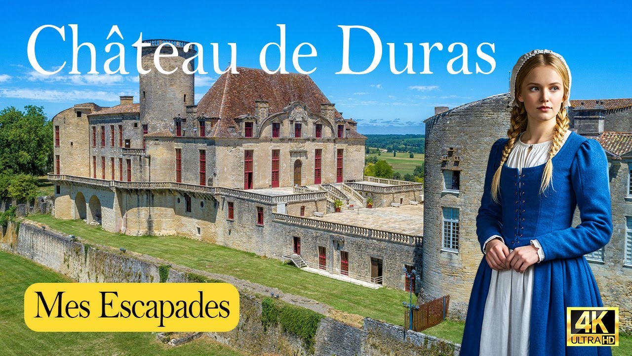 Duras Castle: Key fortress of Gascony | MY GETAWAYS | 4K