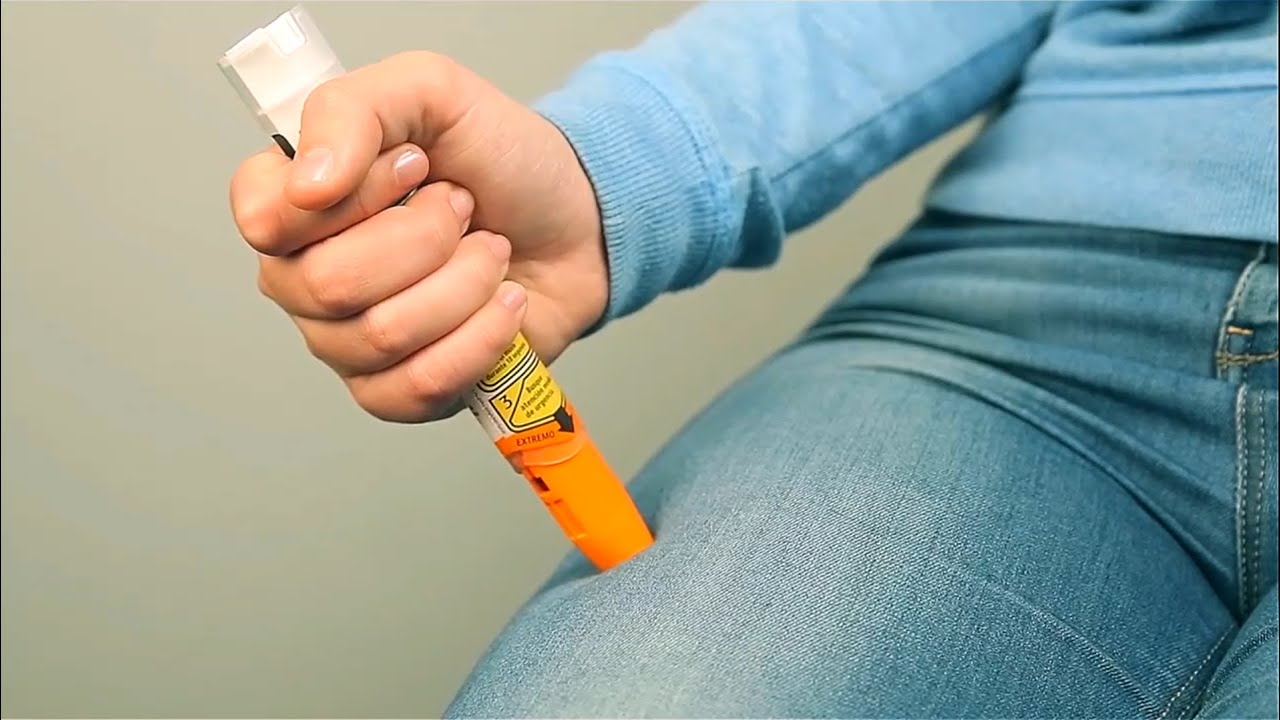 Video-Instrucciones para el uso del autoinyector de adrenalina EPIPEN