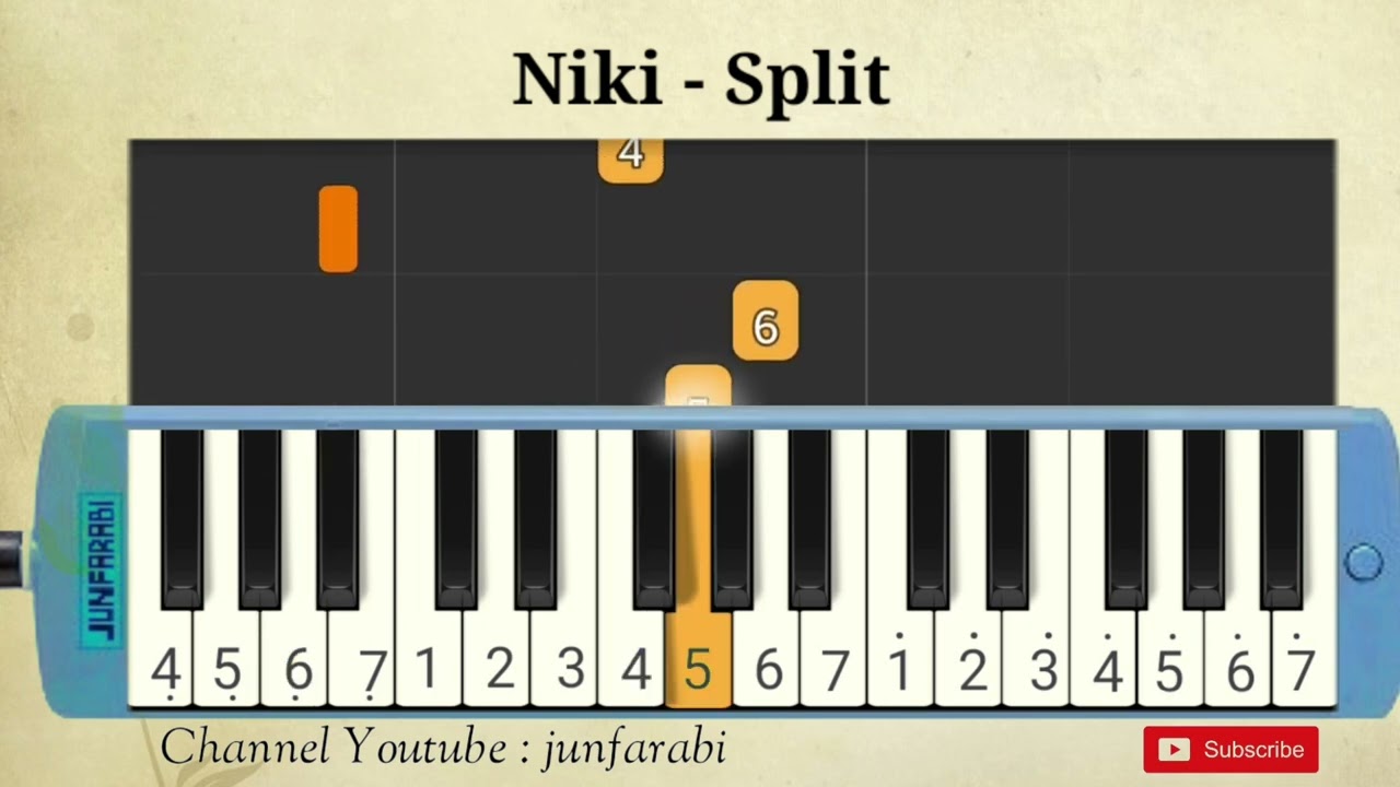 Niki | Split | melodika tutorial