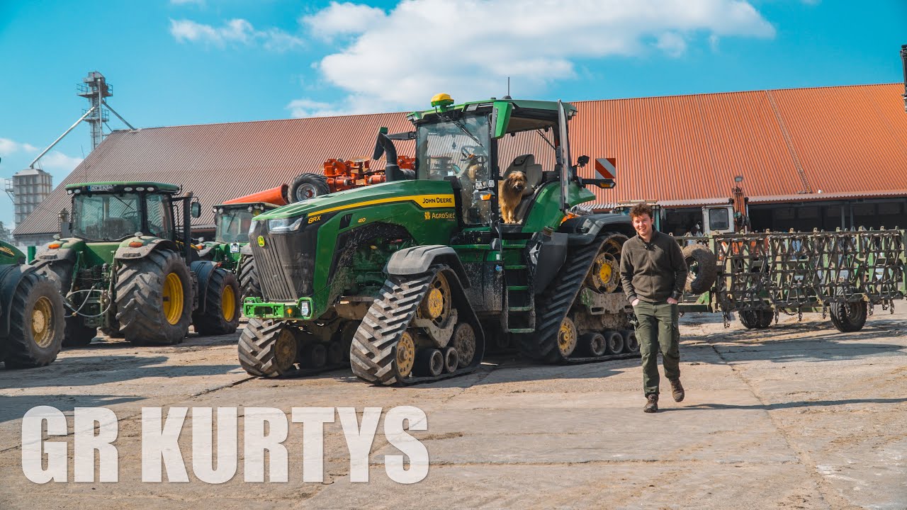 GR KURTYS - Zaufanie buduje się latami! 14 maszyn John Deere.