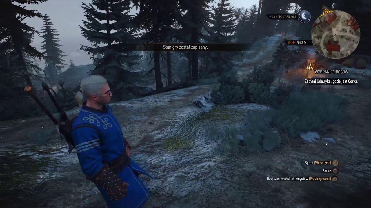 Wiedźmin 3 Dziki Gon PS5 ⚔️ śladami Toussaint