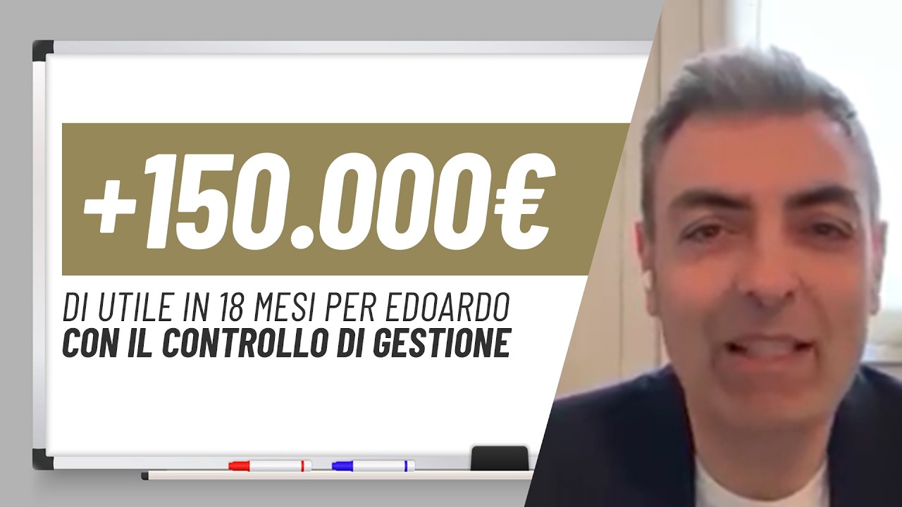 Come Edoardo Zucco ha migliorato l’utile della sua azienda di oltre 150.000€