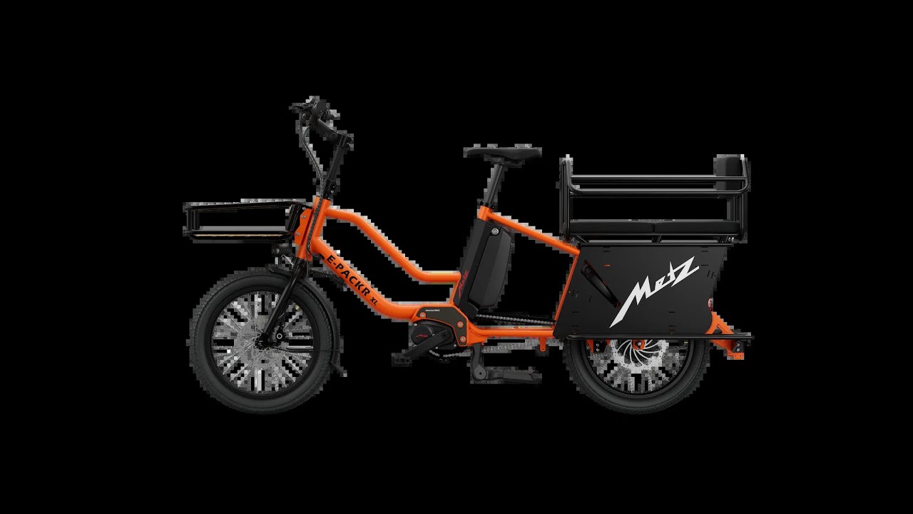 Elektro Lastenrad metz E-Packer XL Family Lastenfahrrad