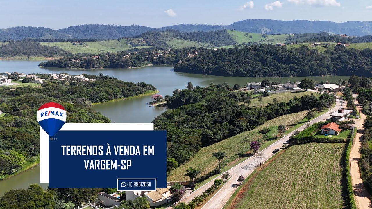 Terrenos &agrave; venda em condom&iacute;nio na represa de Vargem-SP