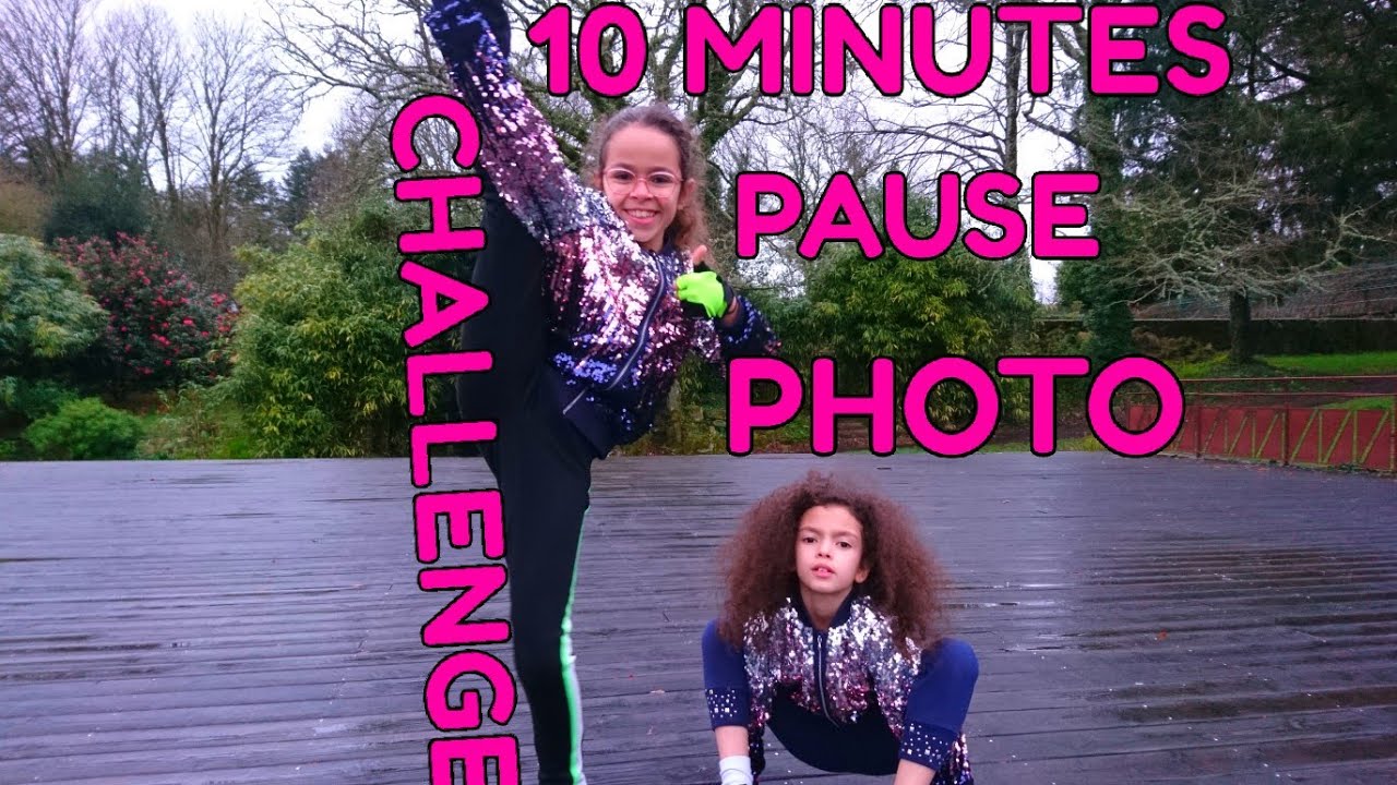 10 MINUTES PHOTO PAUSE CHALLENGE GYMNASTIQUE