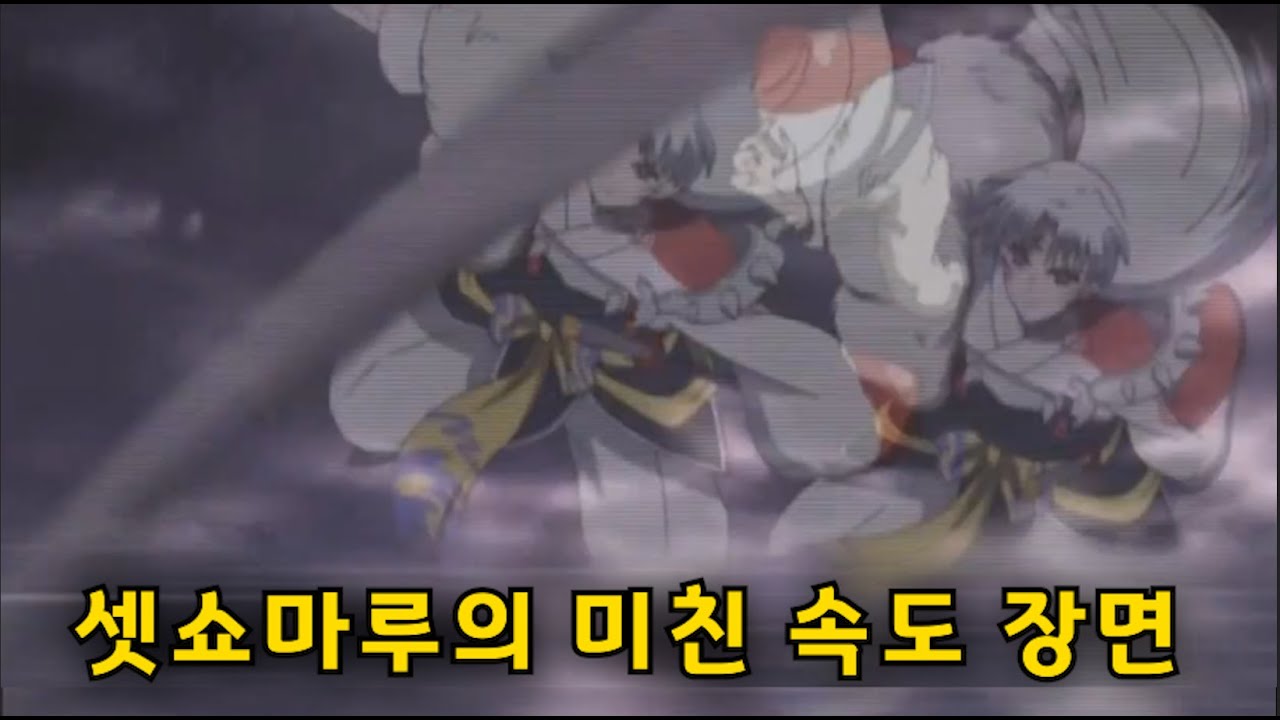 셋쇼마루 세계관 최강자 신체능력 - 속도