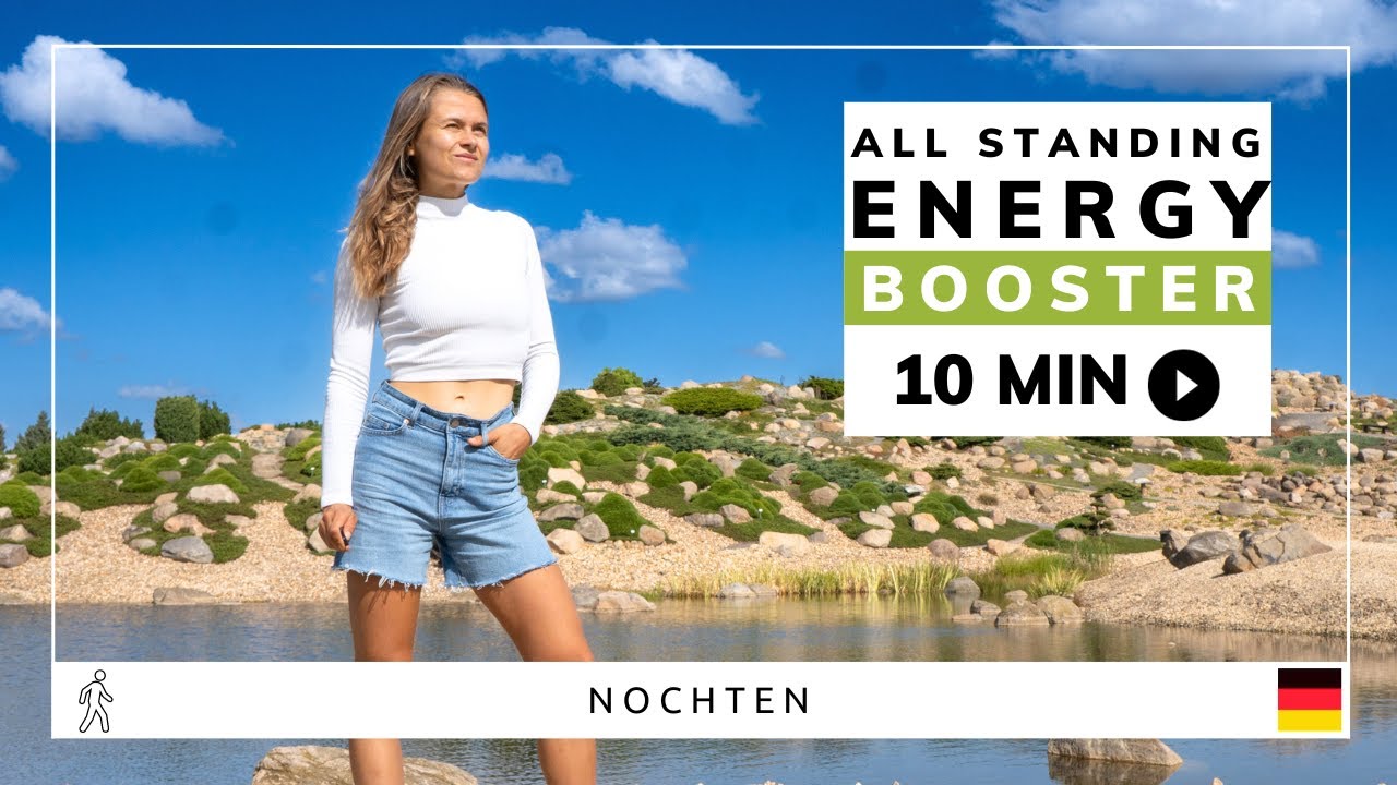 10 MIN ENERGY BOOSTER / all standing cardio workout to boost your mood