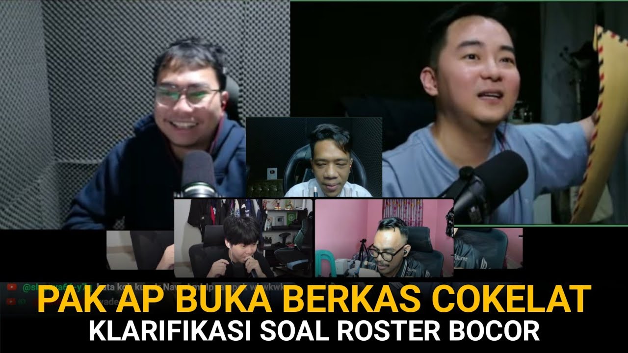 PAK AP KELUARKAN BERKAS COKELAT, KECEWA ROSTER BOCOR