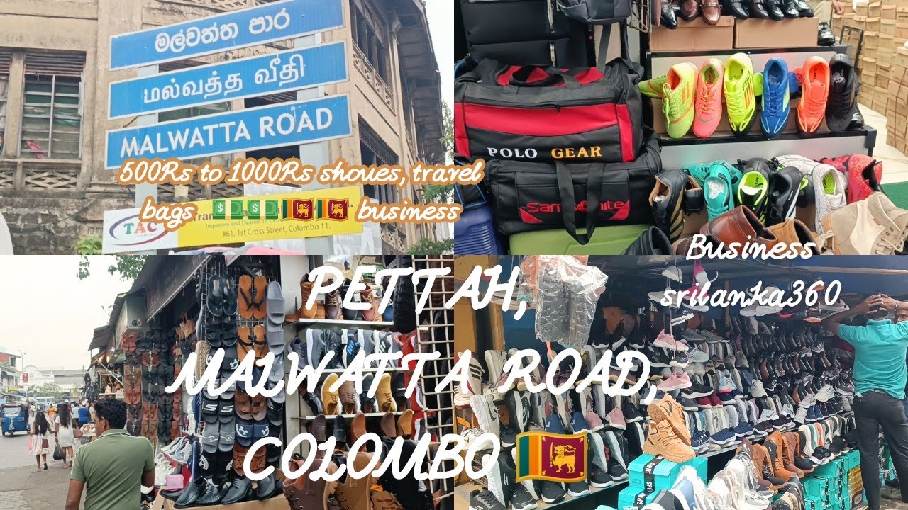 Pettah Malwatta Street – Colombo’s Cheapest Shoes & Travel Bags Market 🇱🇰 #colombo #srilanka #sl 