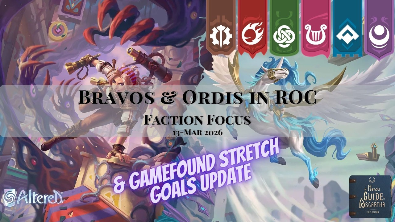 Roots of Corruption Bravos & Ordis Faction Focus - Another Alternate Win Condition Revealed!!!