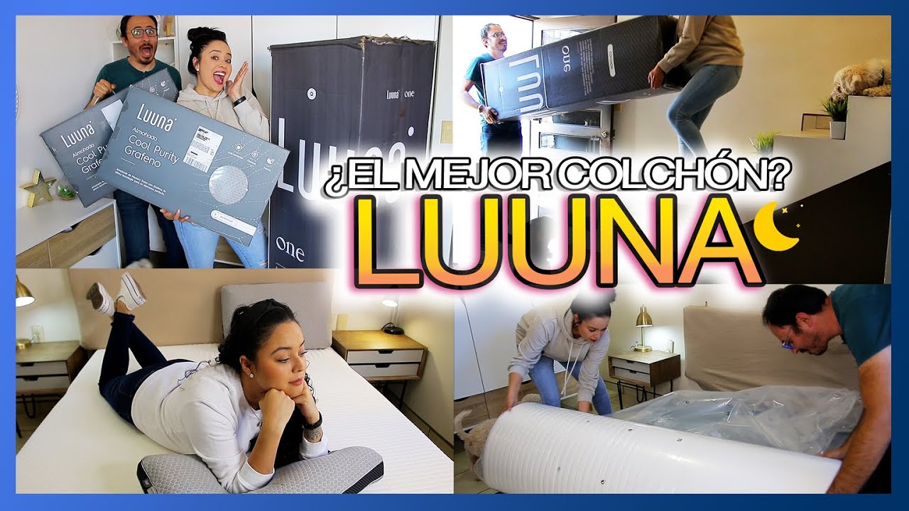 COLCHÓN LUUNA ONE QUEEN 🌙  UNBOXING 😱 ¿Es el mejor? 🧐 Fabi Ortiz