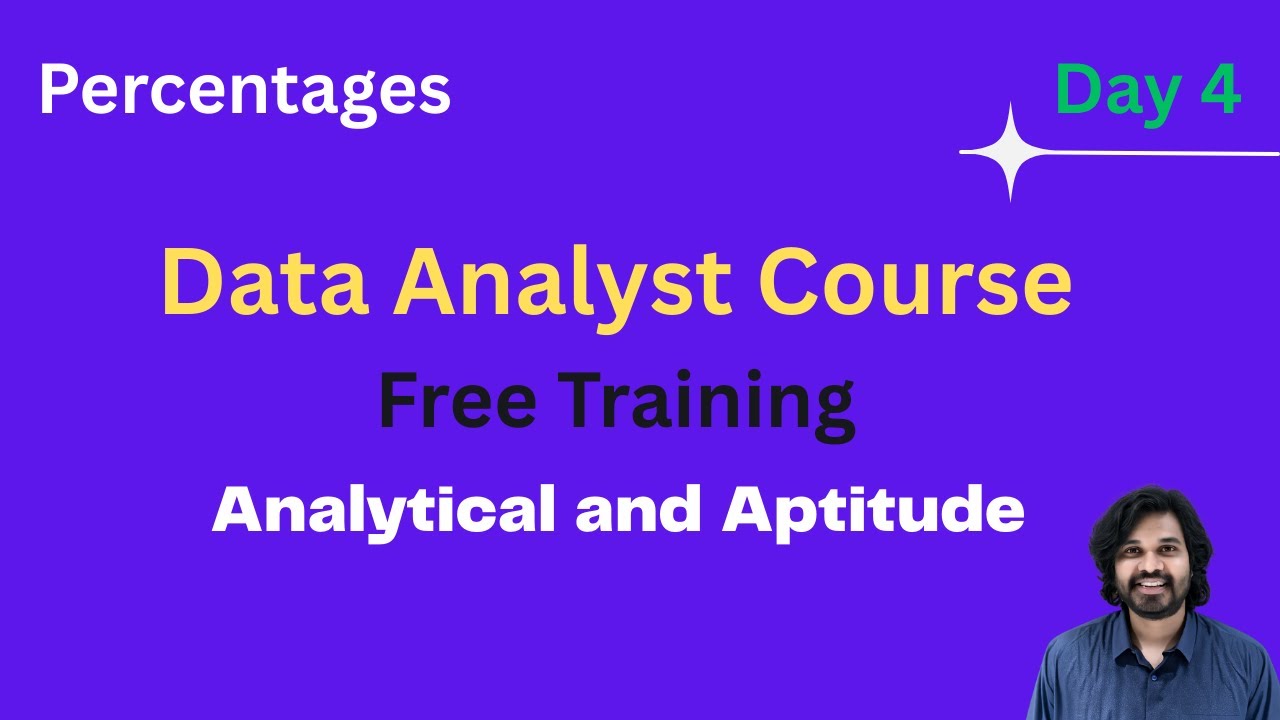 Mastering Percentages Day 4 Data Analyst Course