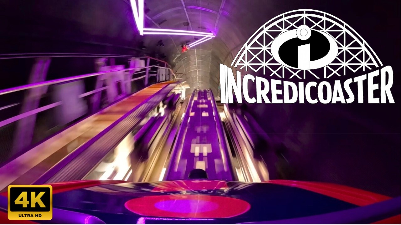 Incredicoaster with BROKEN SPEAKERS?!? on-ride 4k POV! | Disney's California Adventure