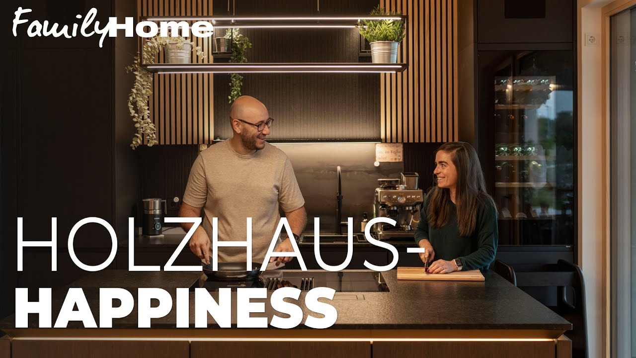 Traum-Holzhaus gebaut, aber dank Förderung gespart | Haustour | FamilyHome