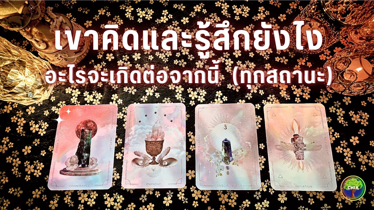 Pick a card เขาคิดและรู้สึกยังไงกับคุณ อะไรจะเกิดต่อจากนี้ (ทุกสถานะ)